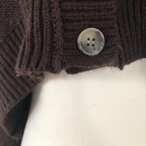 Garage cropped knit cardigan - Picture 3 of 4